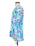 Lilly Pulitzer Blue 3/4 Sleeve Blouse Size XXS - photo 5