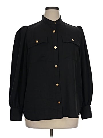 Express Long Sleeve Blouse (view 1)
