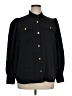 Express 100% Polyester Black Long Sleeve Blouse Size XL - photo 1