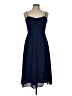 Socialite 100% Polyester Solid Blue Cocktail Dress Size L - photo 1