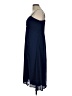 Socialite 100% Polyester Solid Blue Cocktail Dress Size L - photo 5