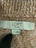 Ann Taylor LOFT Tweed Tan Pullover Sweater Size 14 - photo 7