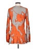 Karina Grimaldi 100% Silk Orange Long Sleeve Silk Top Size S - photo 2