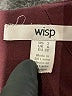 Wisp Solid Burgundy Casual Dress Size 2 - photo 7