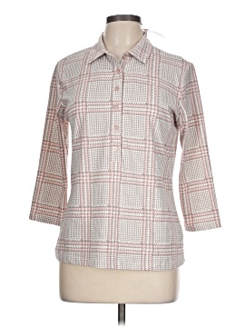 J. Mc Laughlin 3/4 Sleeve Button Down Shirt