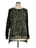 Dantelle Animal Print Green Pullover Sweater Size 1X - photo 1