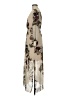 En Focus Studio 100% Polyester Print Ivory Casual Dress Size 6 - photo 5