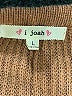 I. Joah Brown Pullover Sweater Size L - photo 7