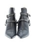 Christian Louboutin Black Calf Leather Patsy 45 Ankle Boots Size EU (IT) 37 / US 7 - photo 2
