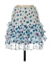 LoveShackFancy 100% Cotton Print Blue Casual Skirt Size S - photo 1