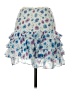 LoveShackFancy 100% Cotton Print Blue Casual Skirt Size S - photo 2