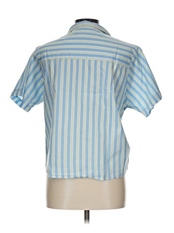 Lusana Short Sleeve Button-Down Shirt (view 2)