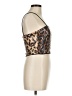 Unbranded Brown Sleeveless Top Size M - photo 4