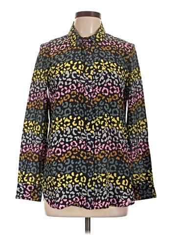 Boden Long Sleeve Silk Top (view 1)