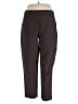 Connected Apparel Chevron-herringbone Brown Casual Pants Size 14 - photo 1