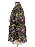 Boden 100% Silk Animal Print Multi Color Black Long Sleeve Silk Top Size 10 - photo 5