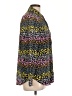 Boden 100% Silk Animal Print Multi Color Black Long Sleeve Silk Top Size 10 - photo 4