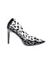 Felicity Animal Print Black Heels Size 8 - photo 1