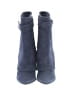 Givenchy Blue Suede Shark Lock Wedge Boots  Size EU 36 - photo 2