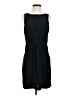 Gap 100% Polyester Solid Black Casual Dress Size 4 - photo 1
