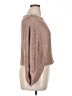 Olivia Sky Metallic Tan Pullover Sweater Size XL - photo 4