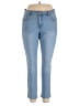 Style&Co Solid Blue Jeans Size 14 - photo 1