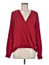 Parker Red Long Sleeve Blouse Size M - photo 1