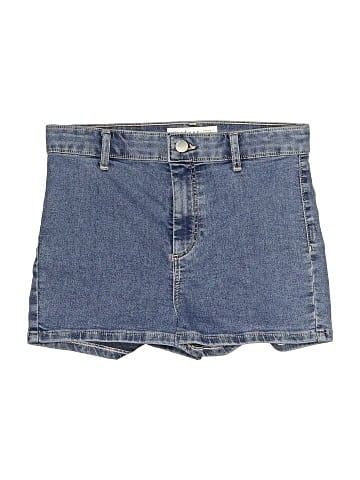 Topshop Denim Shorts (view 1)