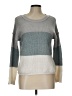 Pink Republic Color Block Gray Pullover Sweater Size 10 - photo 1