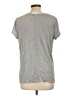 Gap 100% Rayon Gray Short Sleeve Top Size L - photo 2