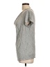 Gap 100% Rayon Gray Short Sleeve Top Size L - photo 5