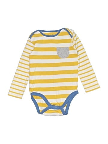 Baby Boden Long Sleeve Onesie (view 1)