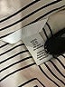 H&M 100% Polyester Stripes Ivory Jacket Size XS - photo 6