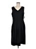 Kasper Black Casual Dress Size 8 - photo 1