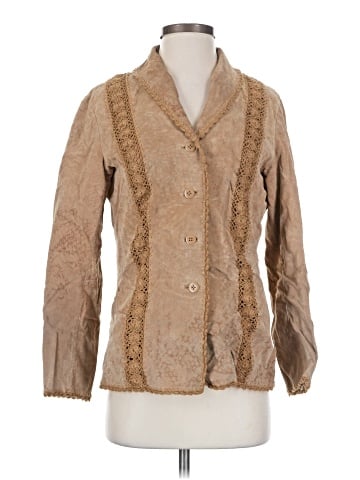 Coldwater Creek Leather Jacket (view 1)