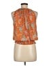 Rose + Olive 100% Polyester Orange Sleeveless Blouse Size M - photo 2
