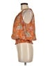 Rose + Olive 100% Polyester Orange Sleeveless Blouse Size M - photo 5