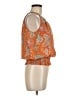 Rose + Olive 100% Polyester Orange Sleeveless Blouse Size M - photo 4