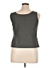 Kasper 100% Polyester Gray Sleeveless Top Size 14 (petite) - photo 2