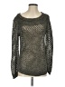 Inhabit 100% Linen Metallic Gray Pullover Sweater Size S - photo 1