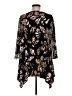 Caroline Rose Black 3/4 Sleeve Top Size M - photo 2