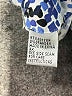 Fred David Animal Print Blue 3/4 Sleeve Button-Down Shirt Size 3X - photo 8