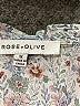 Rose + Olive Gray 3/4 Sleeve Blouse Size 1X - photo 7