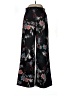 H&M Floral Black Casual Pants Size 8 - photo 1