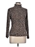 J. McLaughlin Animal Print Brown Turtleneck Sweater Size L - photo 1
