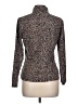 J. McLaughlin Animal Print Brown Turtleneck Sweater Size L - photo 2