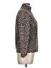J. McLaughlin Animal Print Brown Turtleneck Sweater Size L - photo 4