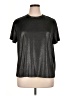 Edgely Metallic Silver Short Sleeve T-Shirt Size 1X - photo 1