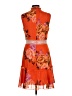 Donna Morgan 100% Polyester Orange Cocktail Dress Size 10 Petite - photo 2