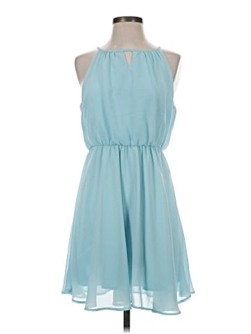 Blue Rain Casual Dress (view 1)